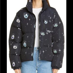 Sandy liang luna eye puffer jacket